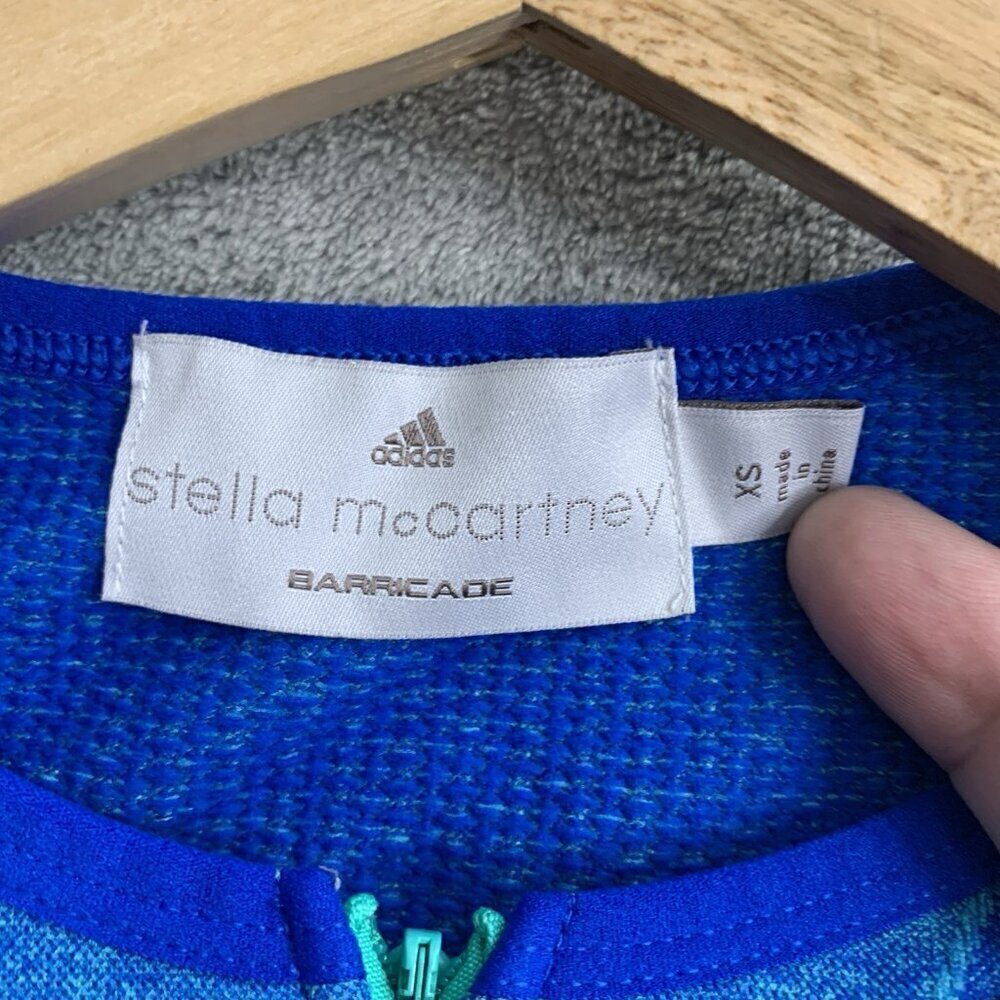 Adidas By Stella McCartney Shirt Womens XS Barricade Tank Top 1/4 Zip Athletic - Picture 5 of 9